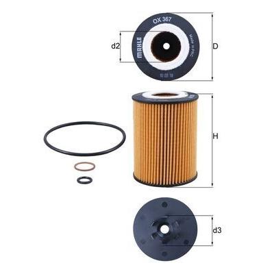 Filtro de aceite para motor