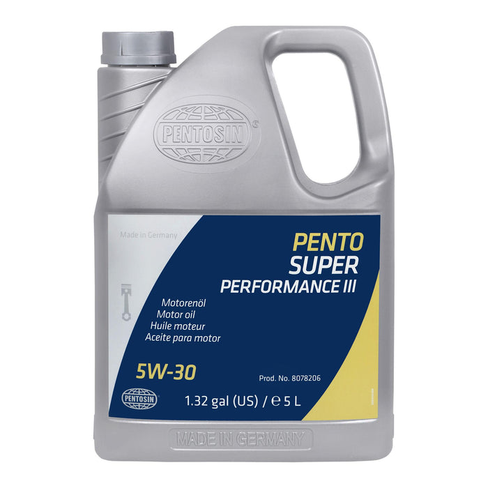 Aceite de motor 100% sintetico SUPER PERFORMANCE III 5W30 5L