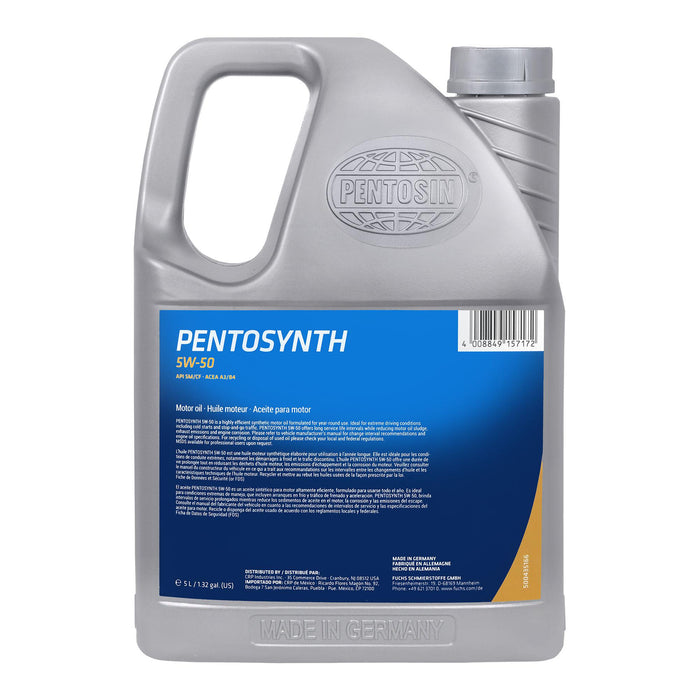 Aceite de Motor Sintético PENTOSYNTH 5W-50 5L